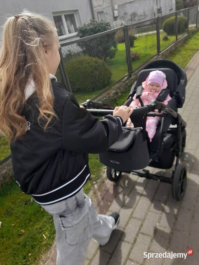 Wózek 3w1 Bacio Milu Kids Przekładane siedzisko Okonek