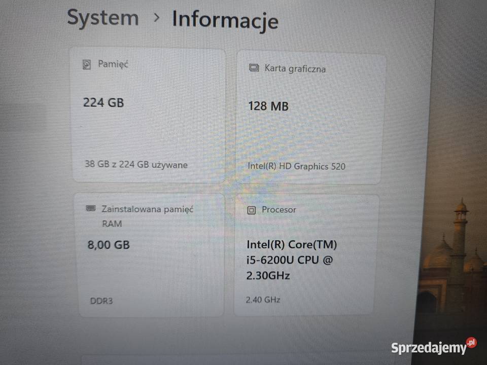 Laptop Lenovo ThinkPad l460 windows 11 ssd Gliwice