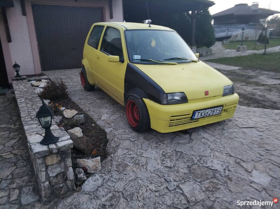 Fiat cinquecento sporting 12 8v małopolskie Żurada sprzedam