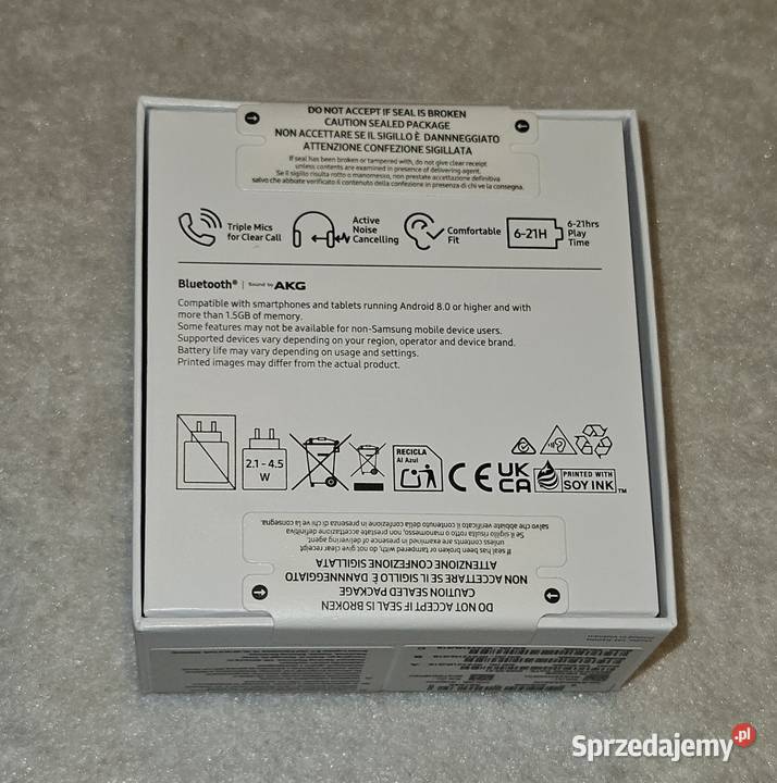 Słuchawki samsung Galaxy Buds FE czarne Wrocław