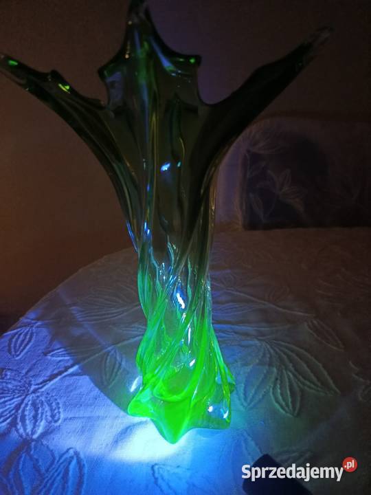Wazon uranowy Murano Warszawa