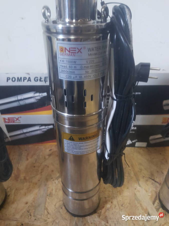 Pompa Głębinowa WYSOKOCIŚNIENIOWA 1500 Wat onex sprzedam