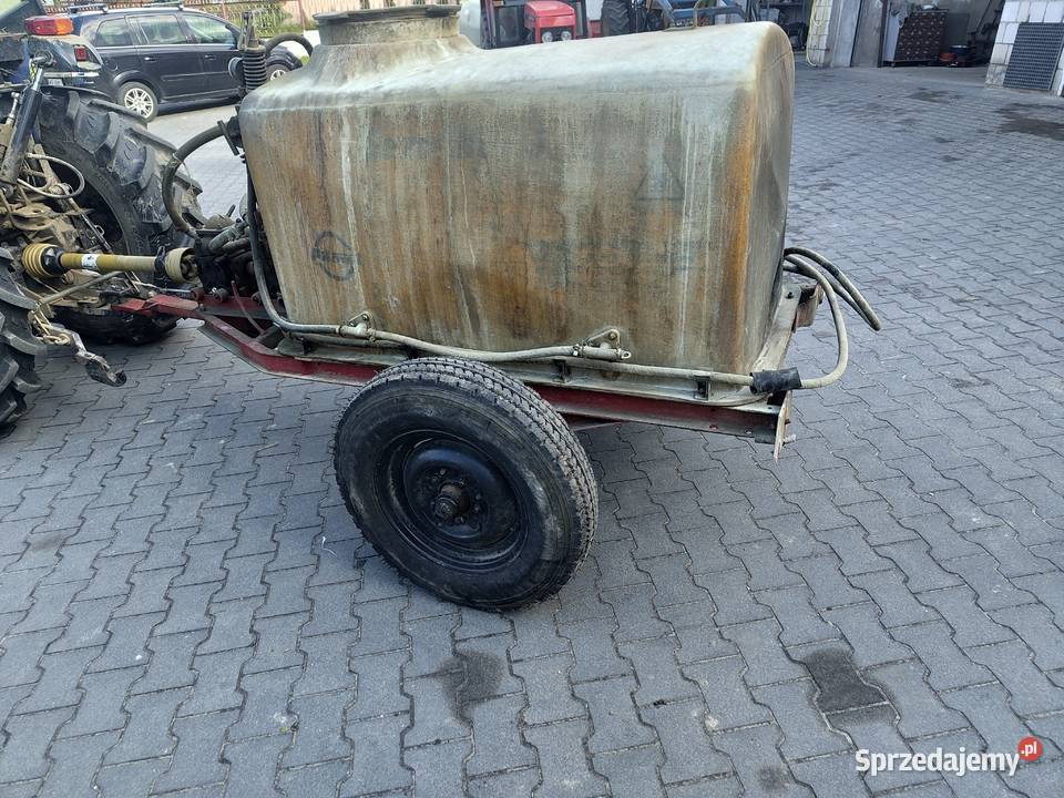 Opryskiwacz sadowniczy herbicydowy beczka pompa mazowieckie