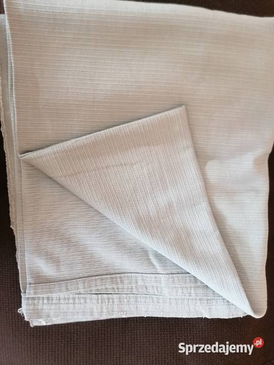 Tkanina kupon materiału 140x160Grubszy materiał szary Łódź