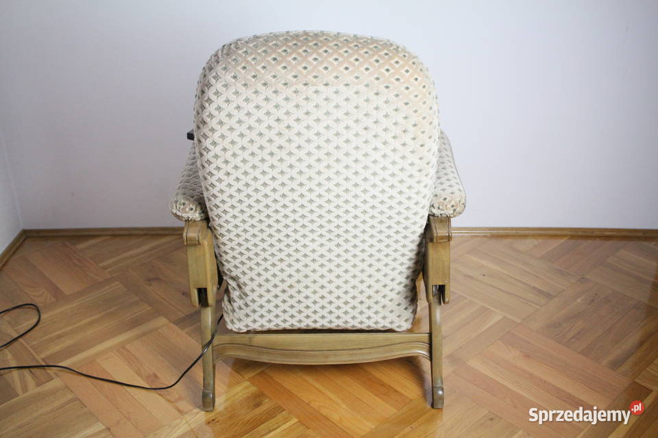 Fotel elektryczny klasyczny angielski śląskie Góra sprzedam