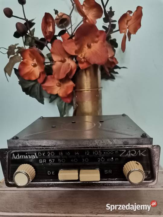 Radio samochodowe ZRK ADMIRAL z 1967 r