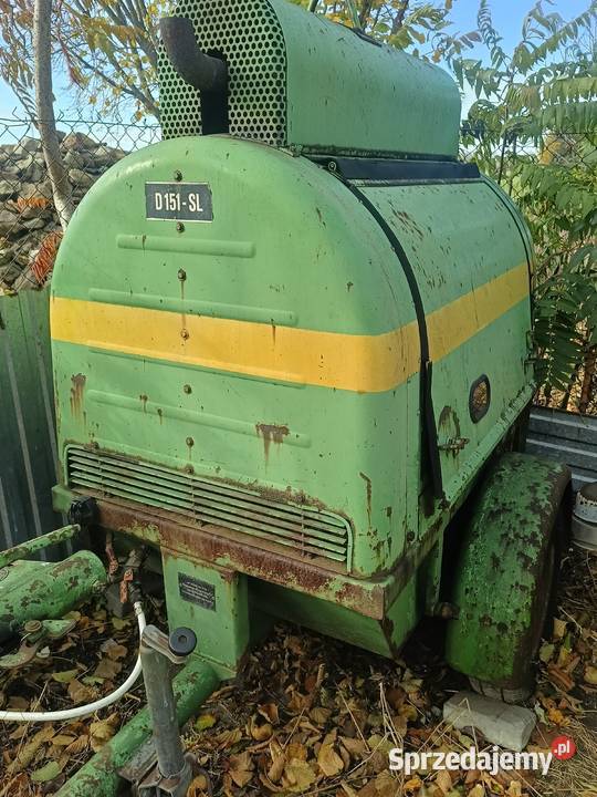 Kompresor spalinowy nieuszkodzony lubelskie Rejowiec sprzedam