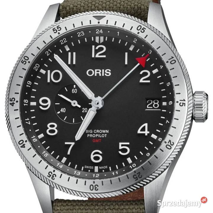 Oris Big Crown ProPilot Timer GMT box automat 44 Męskie Warszawa