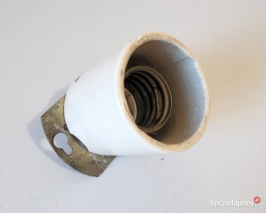 Oprawa ceramiczna żarówki z gwintem E40 Goliat lubelskie Włodawa