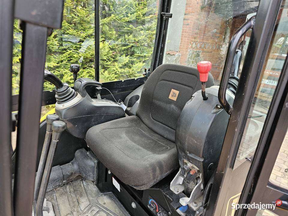 Minikoparka JCB 8025 ZTS z 2014 r Koparki Bojano