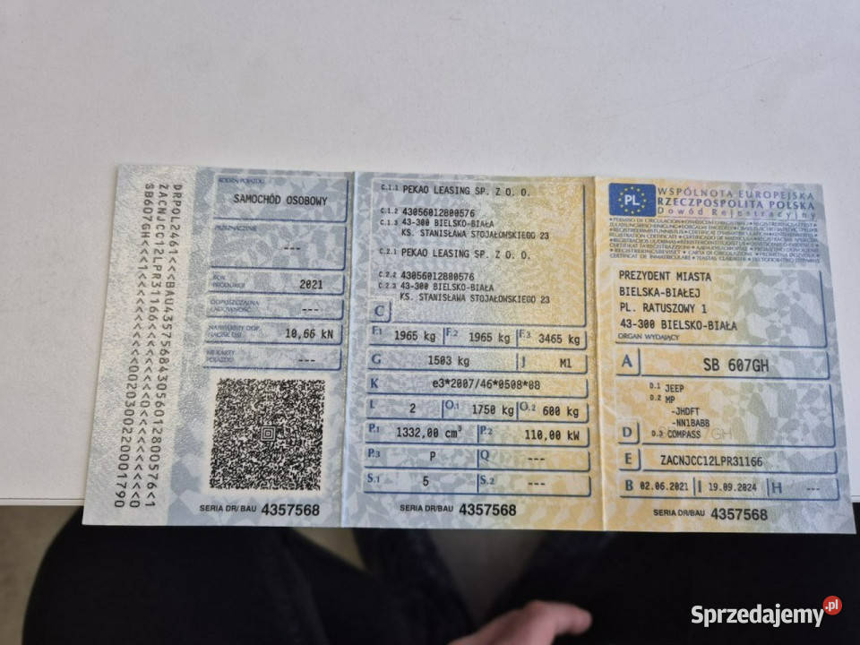 Jeep Compass Poleasingowe II 2016