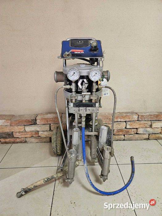 Agregat malarski 31 Graco M2K na wózku Góra