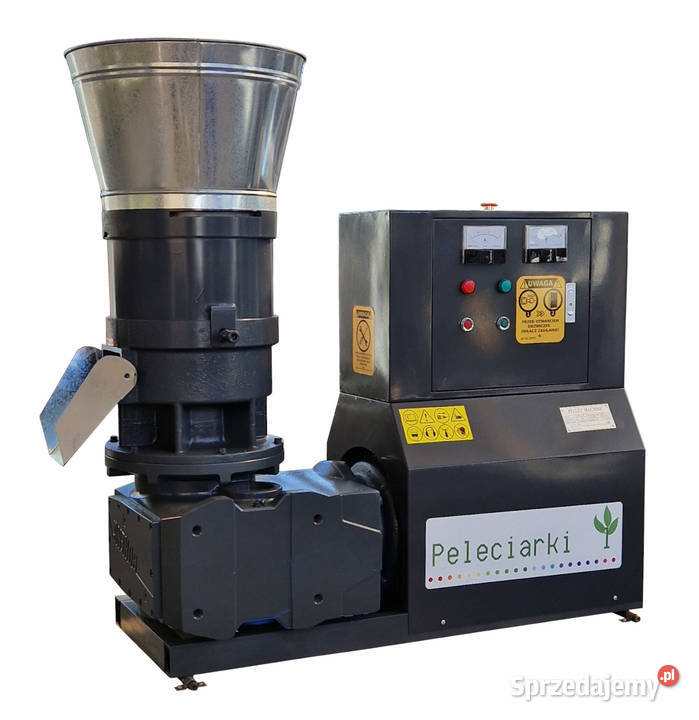 Granulator 22kW Peleciarka 350h 3 rolki Pasza