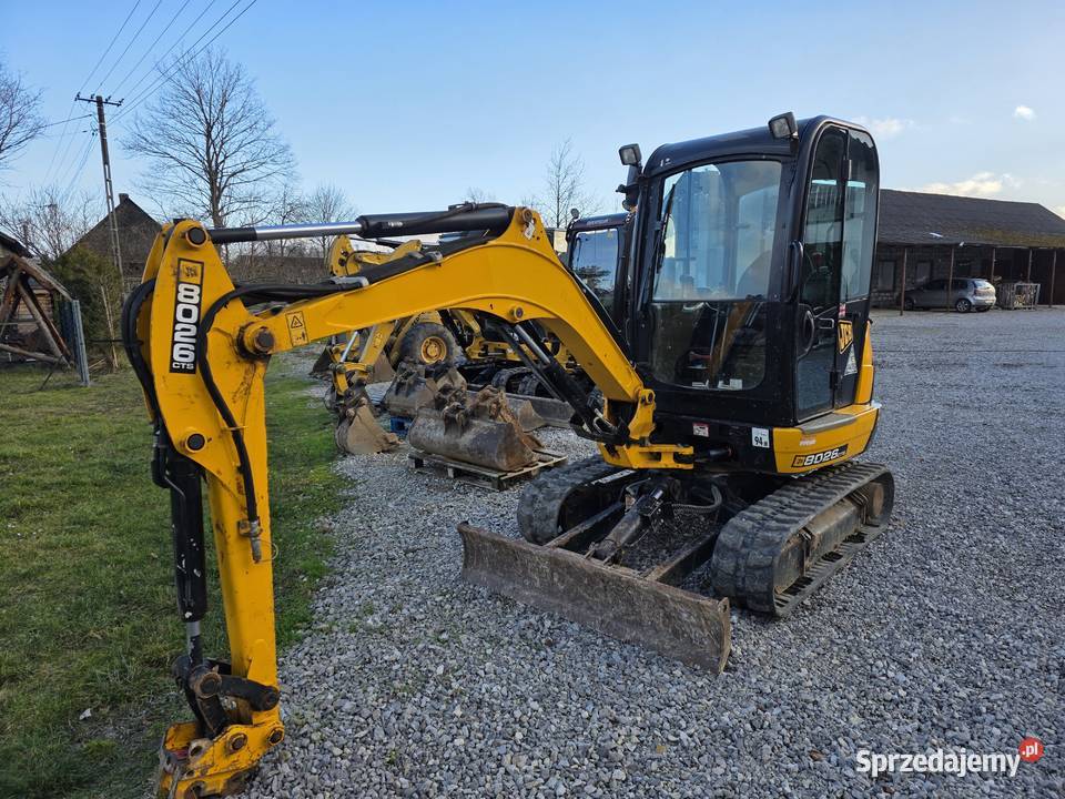 Minikoparka JCB 8026 sprowadzona 1660 mtg gotow Bieliny sprzedam