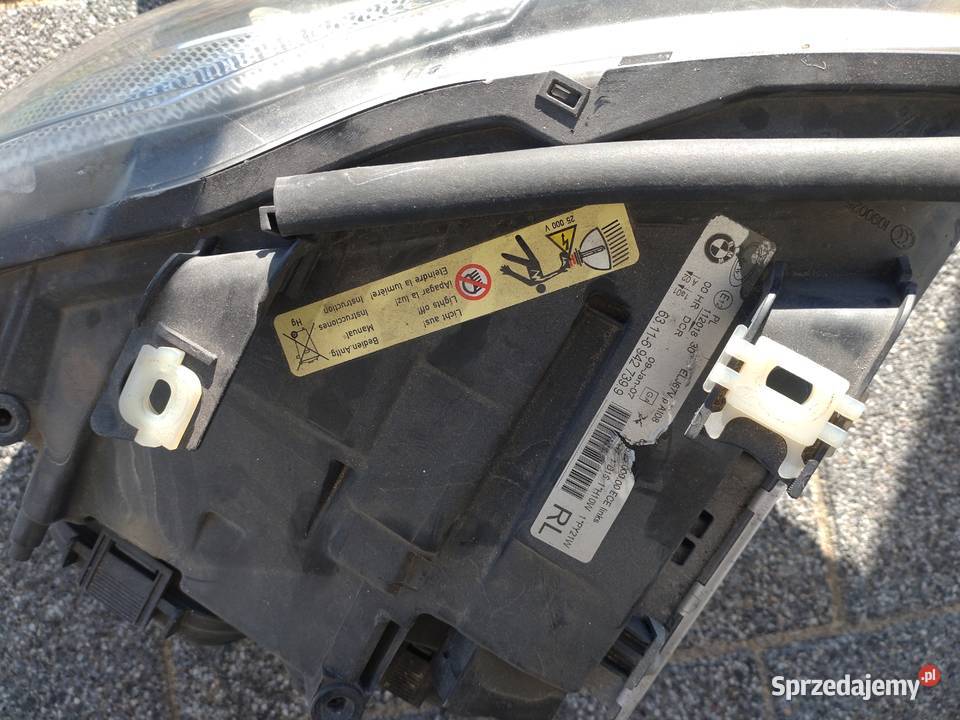 BMW Seria 3 E90 reflektory lampy ksenon