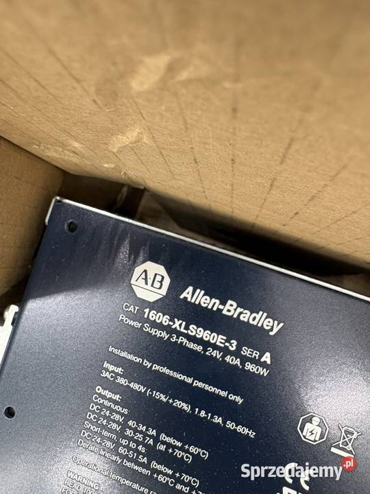 Allen Bradley CAT 1606XLS960E3 Power Supply 40A mazowieckie sprzedam