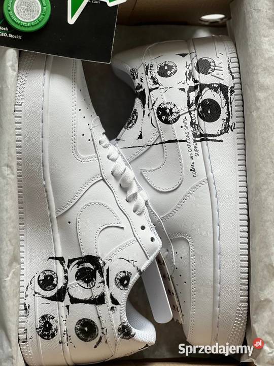 Buty Nike Air Force x Comme des Garons Supreme Warszawa