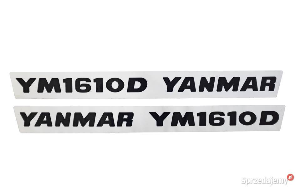 Naklejki 2 Yanmar YM1610D Tajęcina
