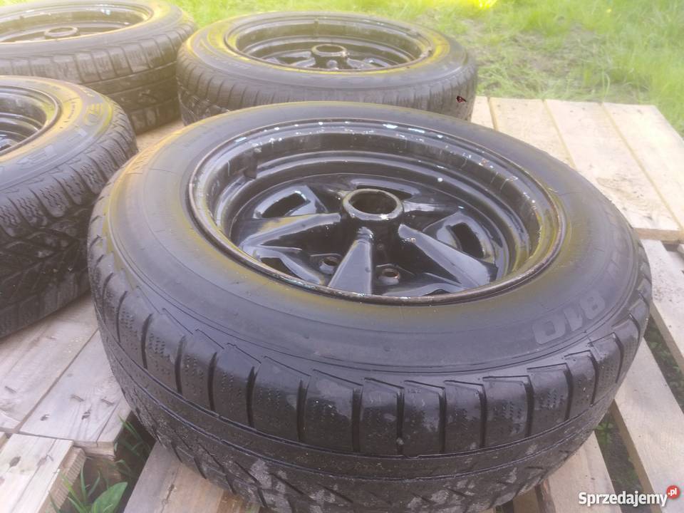 Felgi strukturalne BMW 5x120 15 z oponami E34