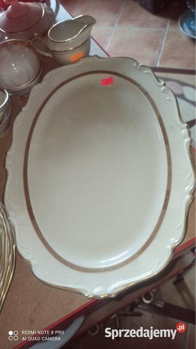 Filiżanka z talerzykiem deserowym Karskrona Gdańsk