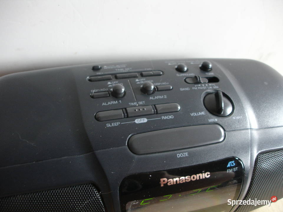 Radiobudzik PANASONIC RCX230 Zielona Góra sprzedam