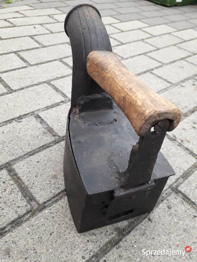 Zabytkowe żelazko na wegiel z kominem mazowieckie Warszawa