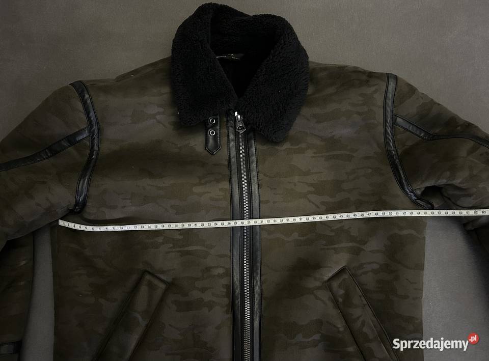 Kurtka ZARA kożuch zimowa męska z miśkiem Płock sprzedam