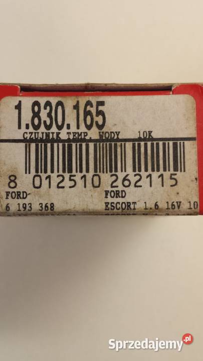 czujnik temp wody ford focus 18 20 Rok produkcji 2003 Układ elektryczny Zielona Góra