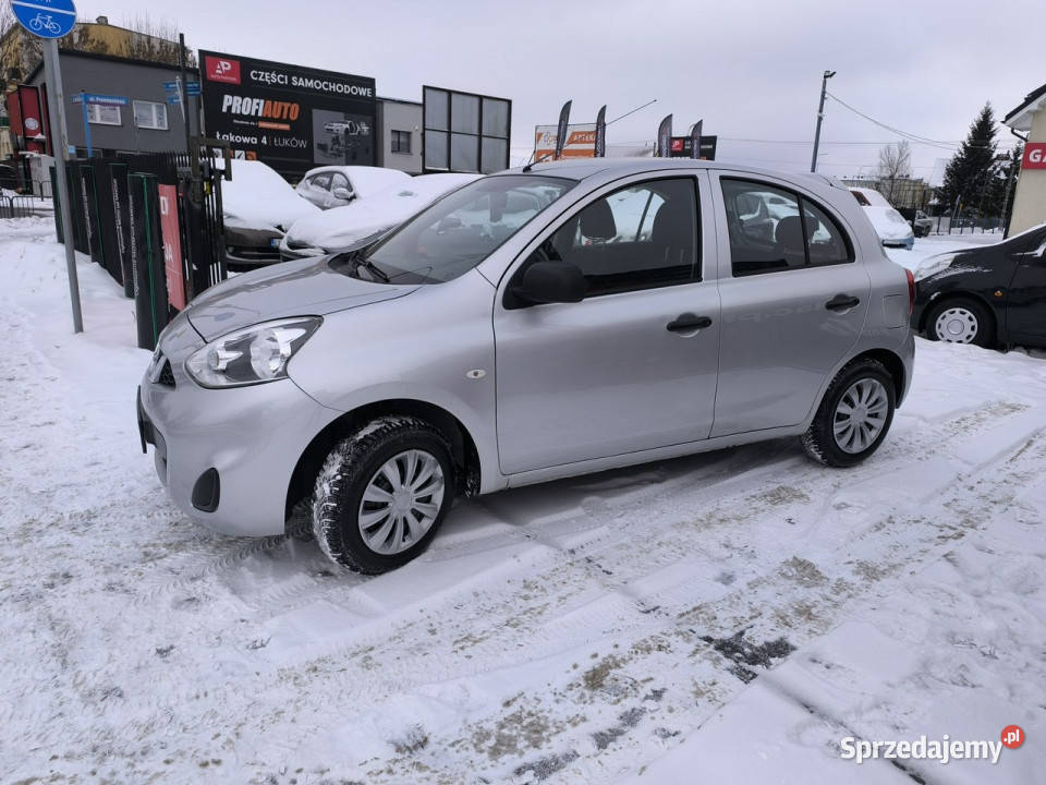 Nissan Micra 12i 80 Klimatyzacja K13 20102016 centralny zamek Nissan Łuków sprzedam