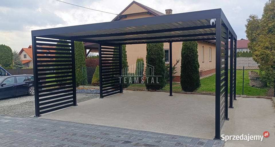 CarPort PREMIUM Wiata samochodowa 6x6 Antracyt Zgorzelec