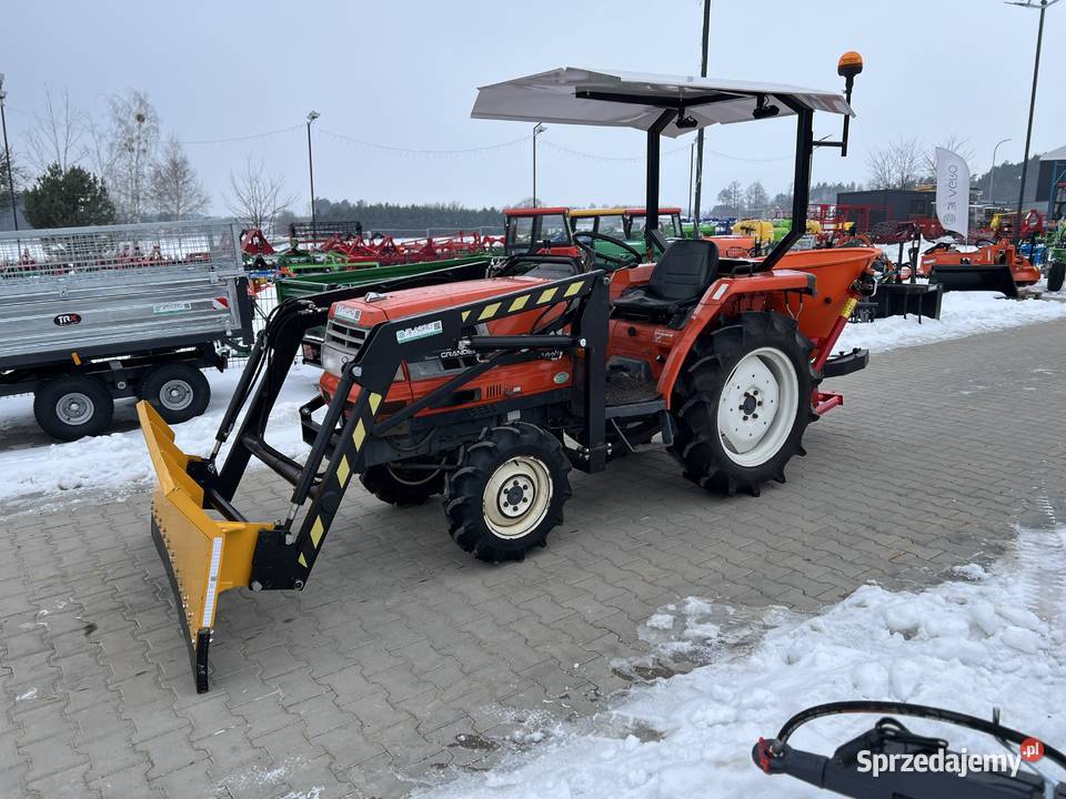 Mini Traktorek KUBOTA GL23 z TURem i łyżką pług Kubota Rolnictwo Trojanów sprzedam