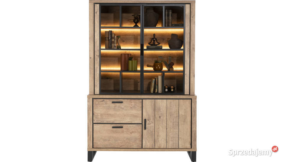 Kredens Pavarotti w stylu rustykalnym 210cm Opole