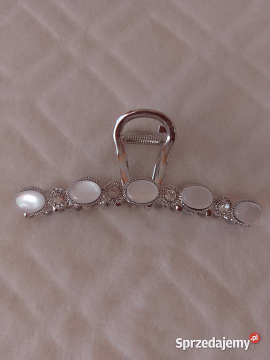 ZARA Bogato zdobiona duża spinka ślubna z małopolskie sprzedam