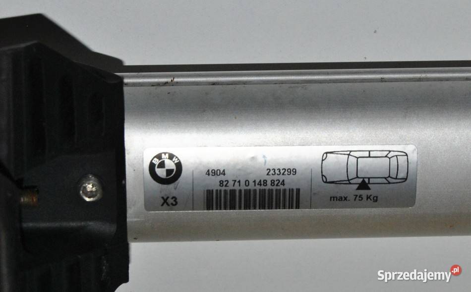 Belki BMW X 3 Bagażnik Oryginał na relingi Legnica