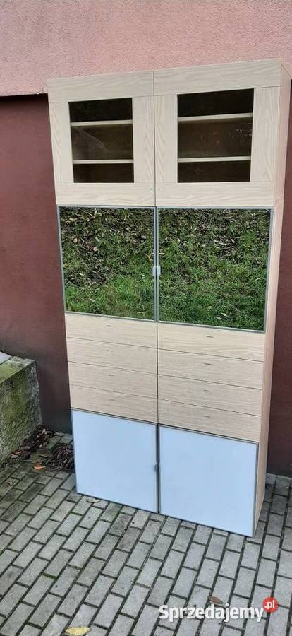 Szafa Ikea Besta z lustrami wielkopolskie Poznań