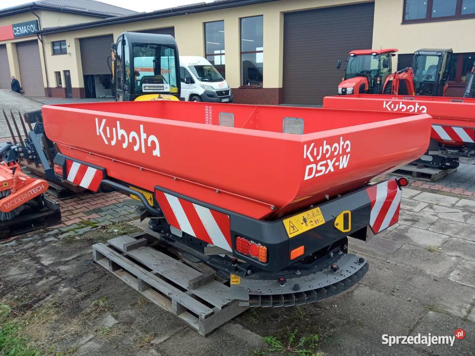Rozsiewacz nawozu KUBOTA DSXW Grabiny-Zameczek