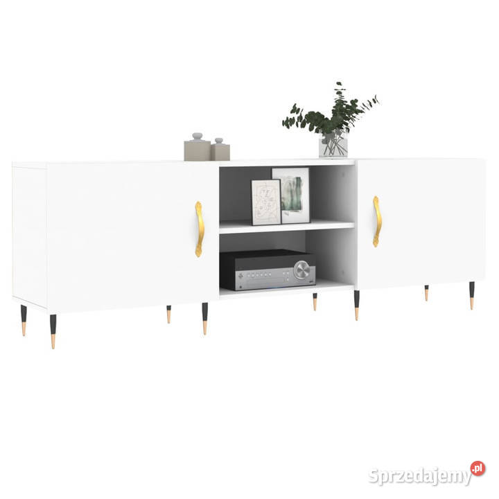 Szafka pod TV biała 150x30x50 materiał RTV Warszawa sprzedam
