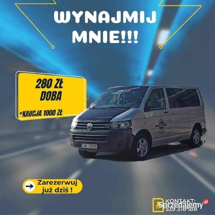 Wynajem busów Giżycko bus 7 8 9cio os Pozostałe