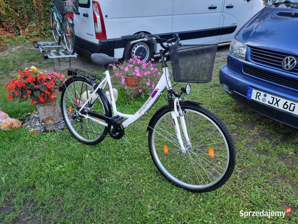 Rower Aluminiowy Damka 6 Biegów Amortyzator