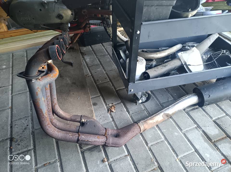Kolektor z tłumikiem zxr 400 Nysa