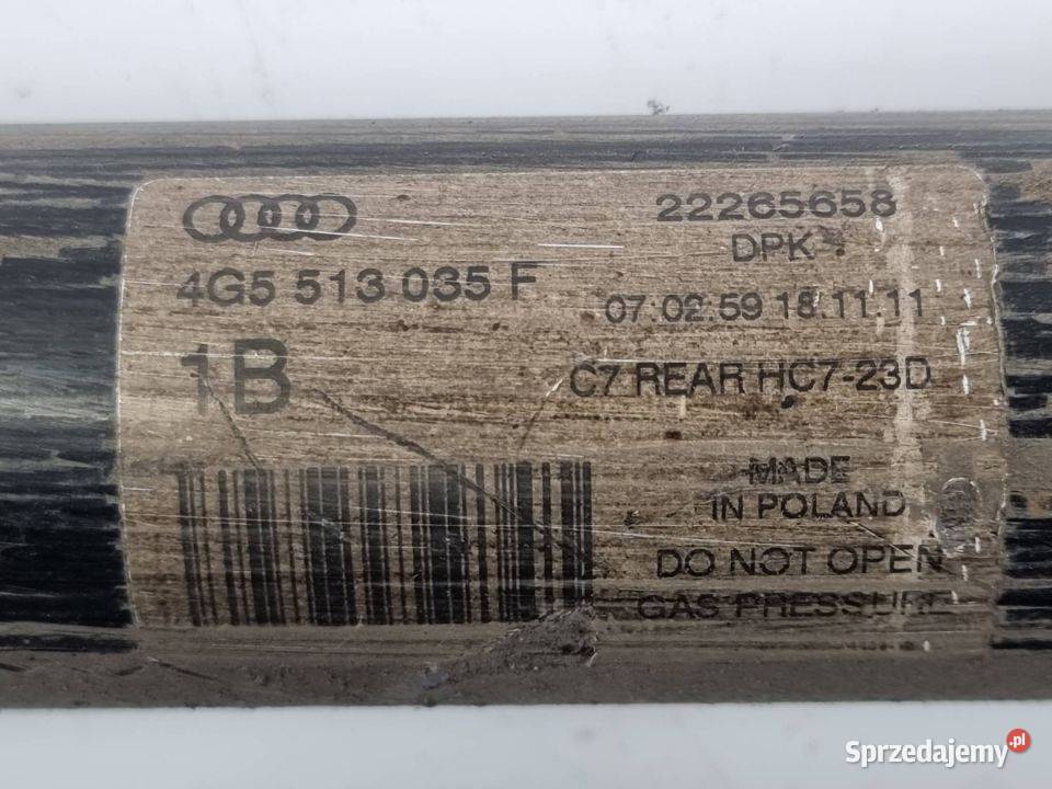 AMORTYZATOR PRAWY TYŁ AUDI A6 C7 4G5513035F Lipno sprzedam