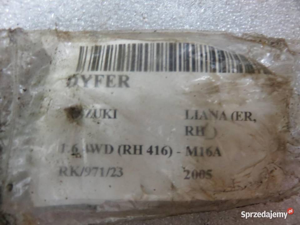 DYFER SUZUKI LIANA 16 4WD