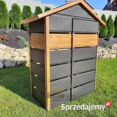 Wiata śmietnikowa dwuspad 15x05m Schowek Morąg