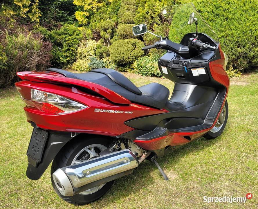 SUZUKI BURGMAN 400i K9 09r italmotopila pas napędowy Suzuki Piła sprzedam