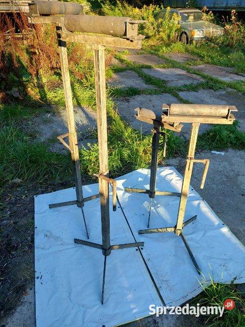 Stojak z rolką komplet 4sztuk Biznes i Przemysł Lwówek Śląski