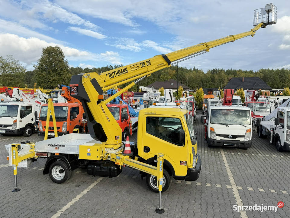Renault Maxity Zwyżka Podnośnik Koszowy Ruthmann Widełki