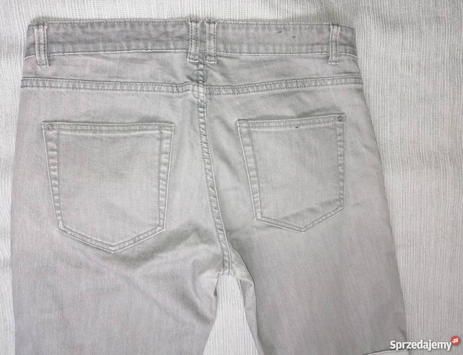 CARRY SZARE JEANSOWE BERMUDY R3234 łódzkie Łódź