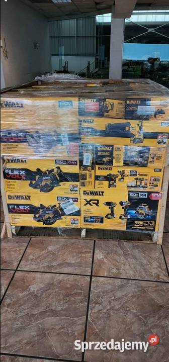 Palety DeWalt Hiszpania sprzedam