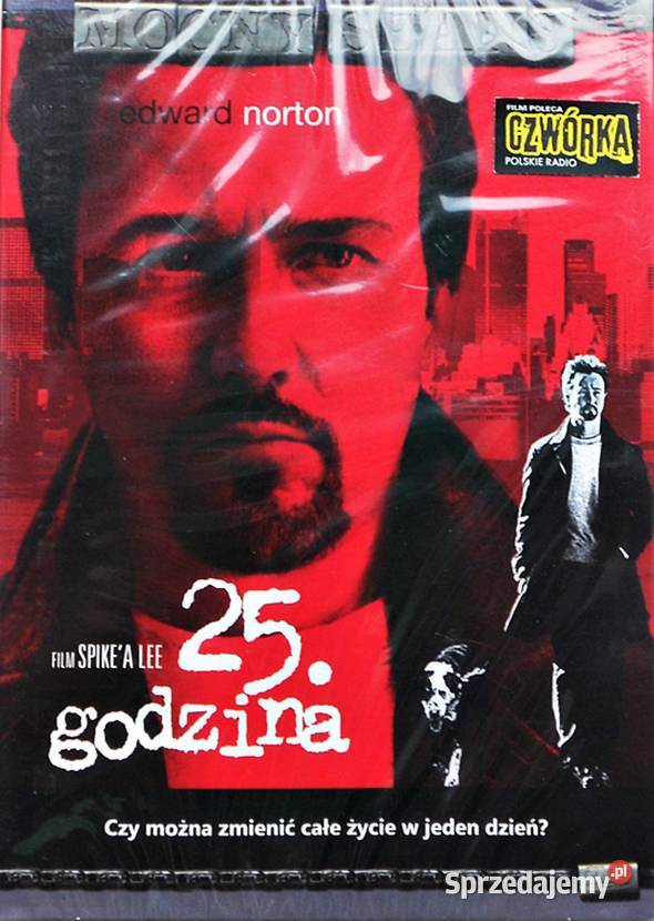 25 GODZINA EDWARD NORTON MOCNY SEANS PUDEŁKO DO 1 płyta Kalisz