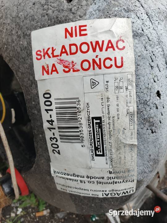 Bojler 140 L z grzałką Kłodzko